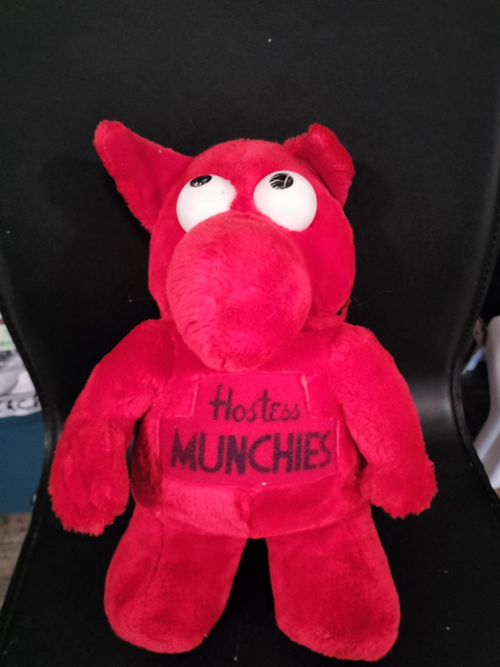 Hostess Munchies Red Plush Mascot Stuffed Animal